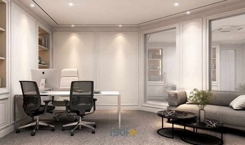 Bố trí sofa văn phòng