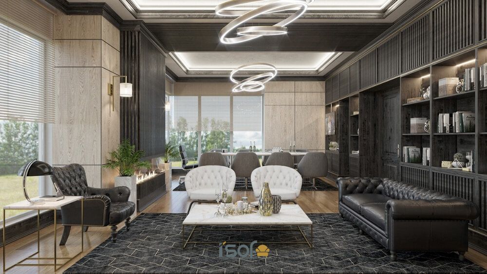 bộ sofa văn phòng cao cấp
