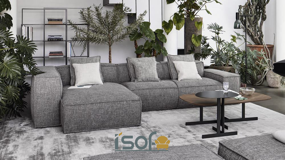 Mẫu sofa góc hiện đại