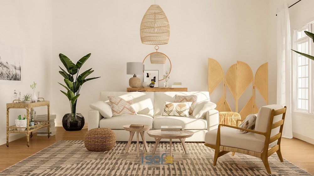 Sofa nỉ cao cấp sản xuất tại xưởng - chất lượng nhập khẩu I'SOFA STORE sofa nỉ đẹp hiện đại