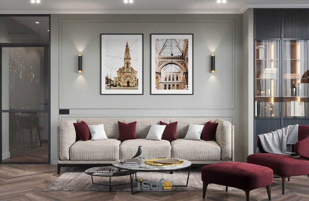 sofa tân cổ điển đẹp