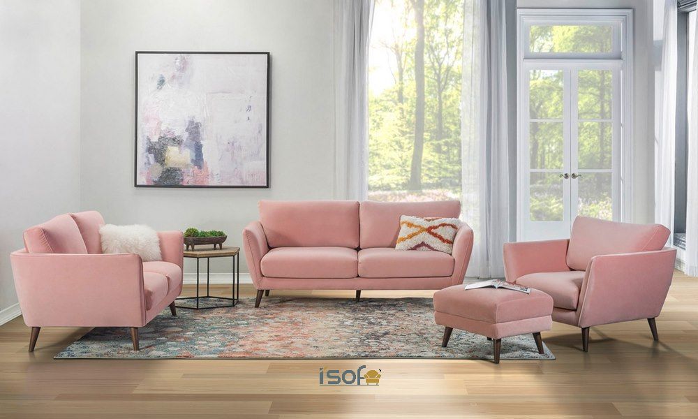 10+ Mẫu sofa màu hồng tinh tế dành cho phái nữ I'SOFA STORE Sofa với tông màu hồng sở hữu mức giá tốt